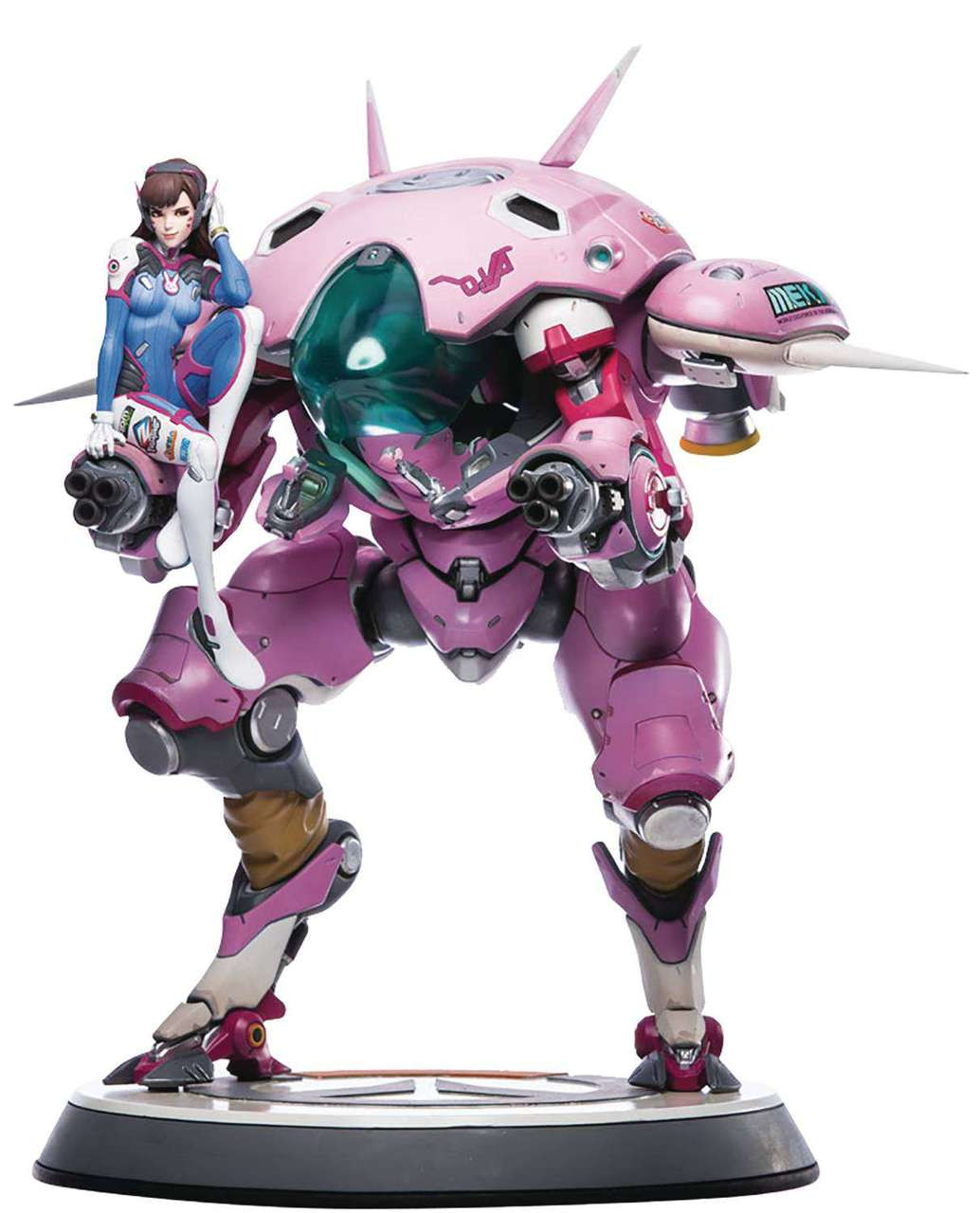 Overwatch D.Va with MEKA 19 Statue Blizzard - ToyWiz