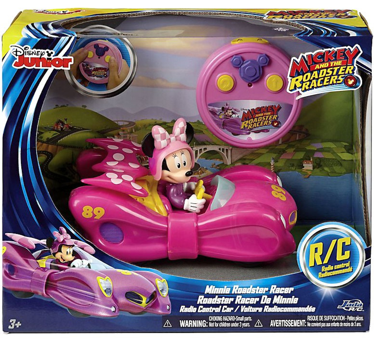 mickey roadster racer remote control car