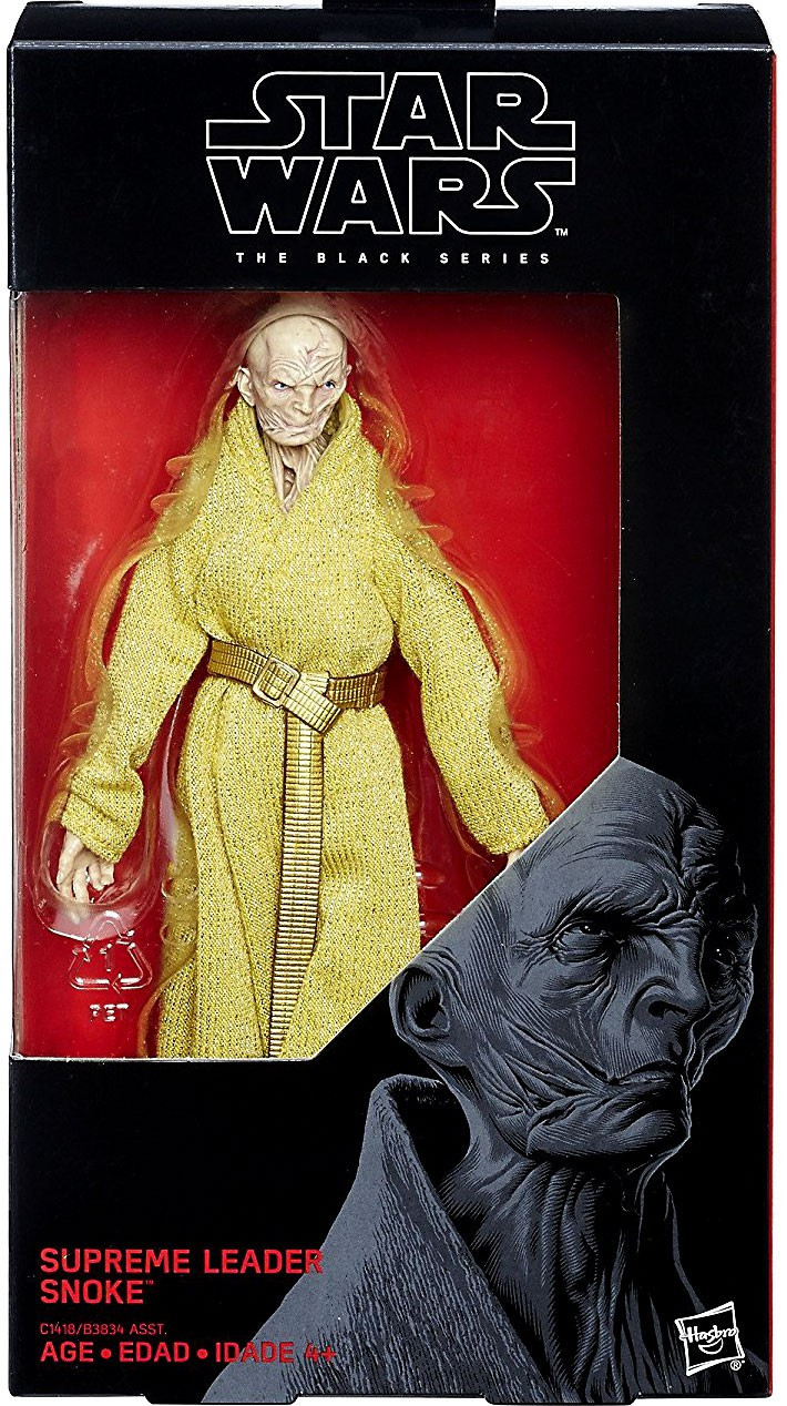 Star Wars The Last Jedi Black Series Wave 25 Supreme Leader Snoke