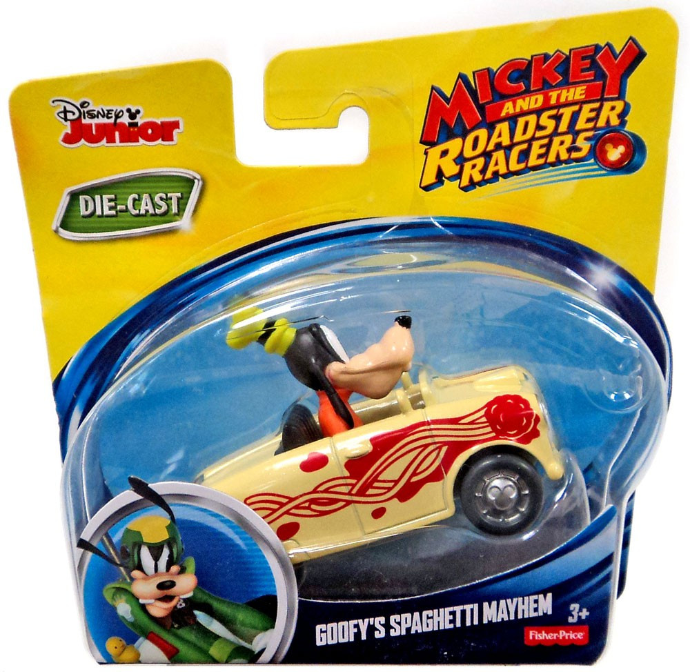 Fisher Price Disney Mickey Roadster Racers Goofys Spaghetti Mayhem