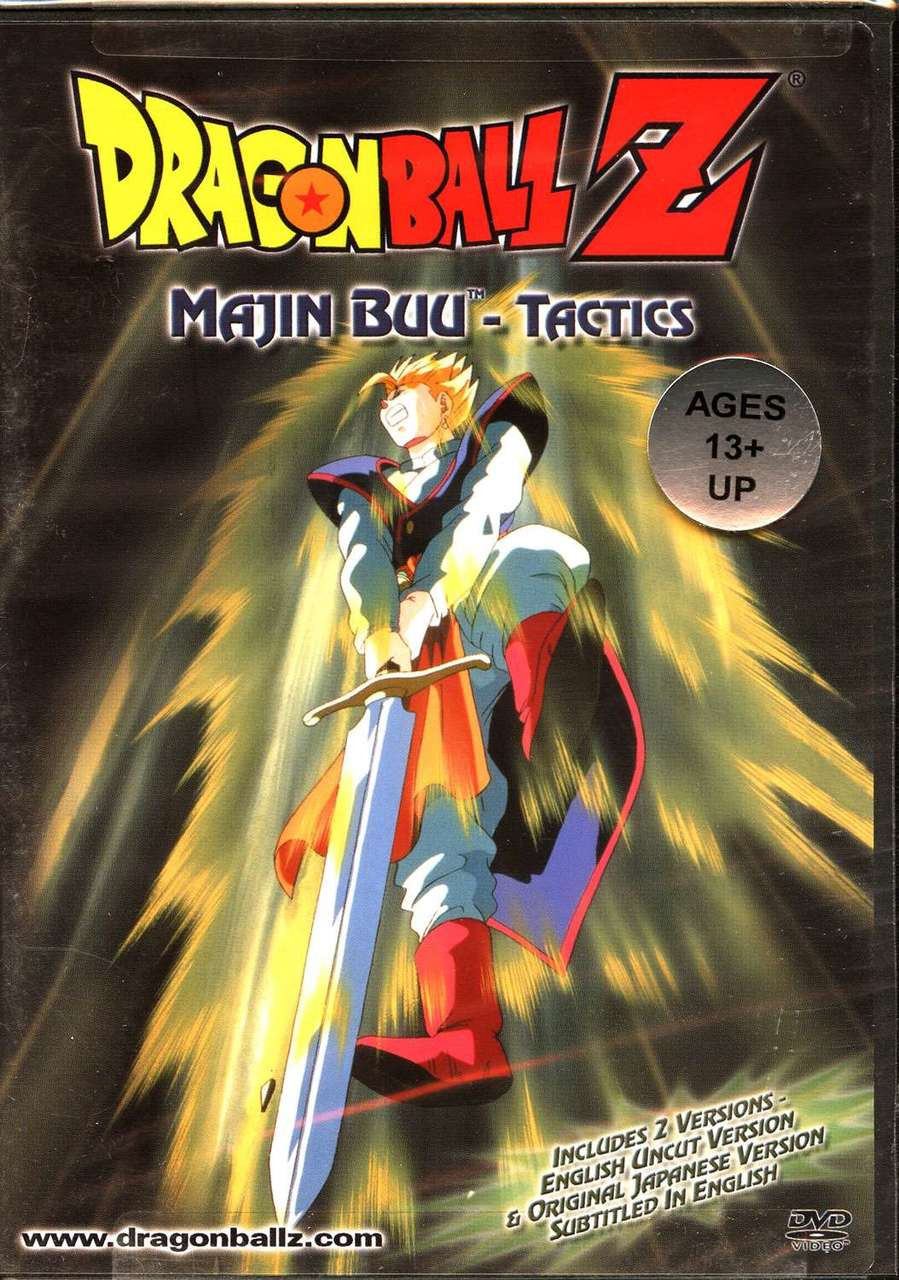 Dragon Ball Z Majin Buu Tactics Dvd Funimation Toywiz - majjan buu roblox
