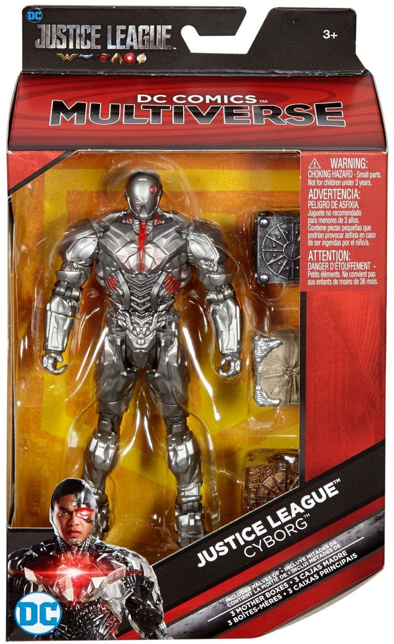Dc Justice League Movie Multiverse Cyborg Action Figure Mattel Toys Toywiz 