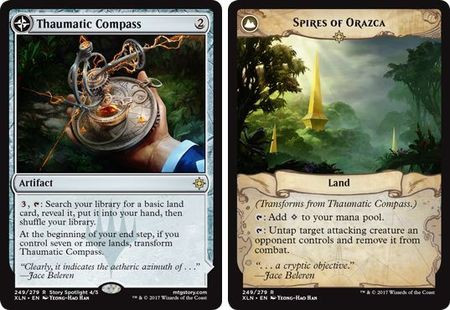 Magic The Gathering Ixalan Single Card Rare Spires of Orazca Thaumatic