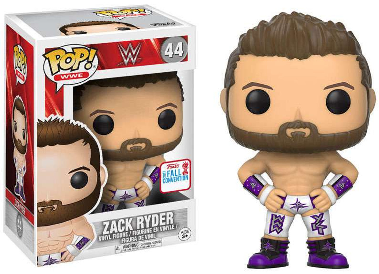 Funko WWE Wrestling POP WWE Zack Ryder Exclusive Vinyl Figure 44 Purple