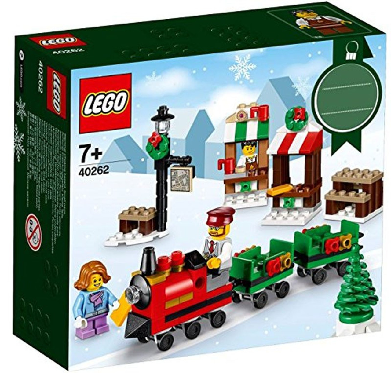 lego mini christmas train