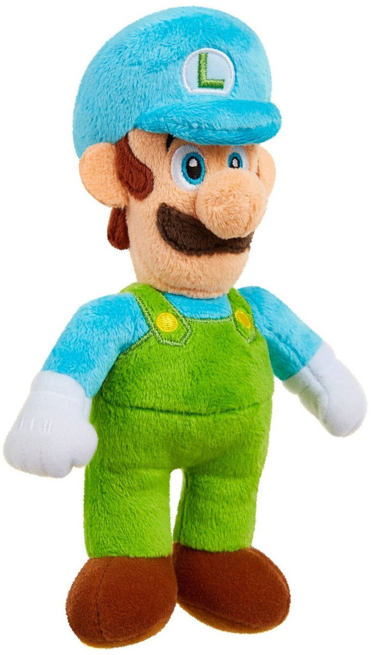 World Of Nintendo Super Mario Ice Luigi 7 Plush Jakks Pacific Toywiz - luigi omg roblox