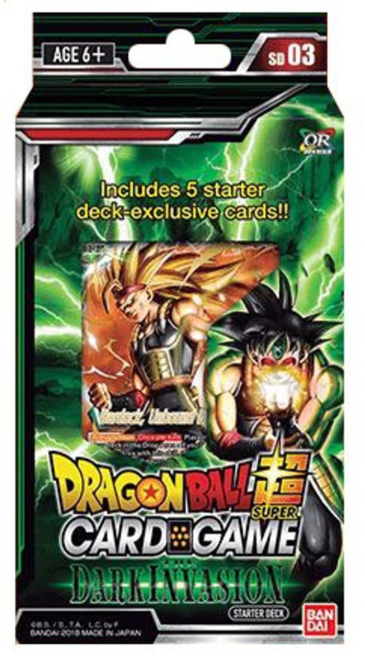 Dragon Ball Super Collectible Card Game Cross Worlds Series 3 Dark