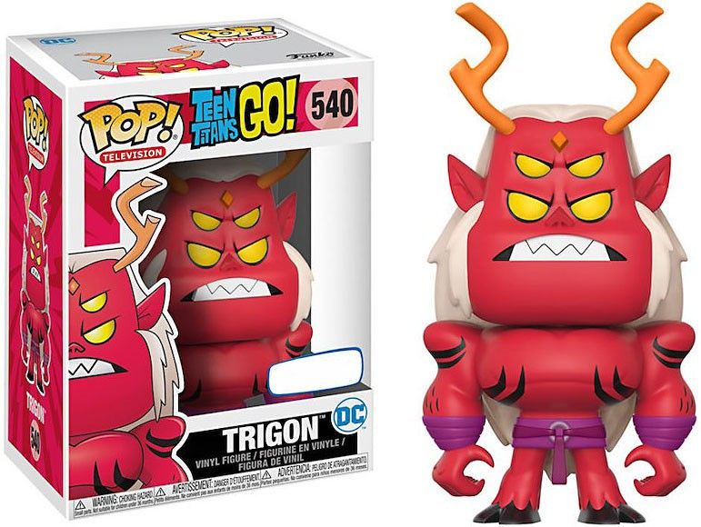 Funko Teen Titans Go POP Television Trigon Exclusive Vinyl Figure