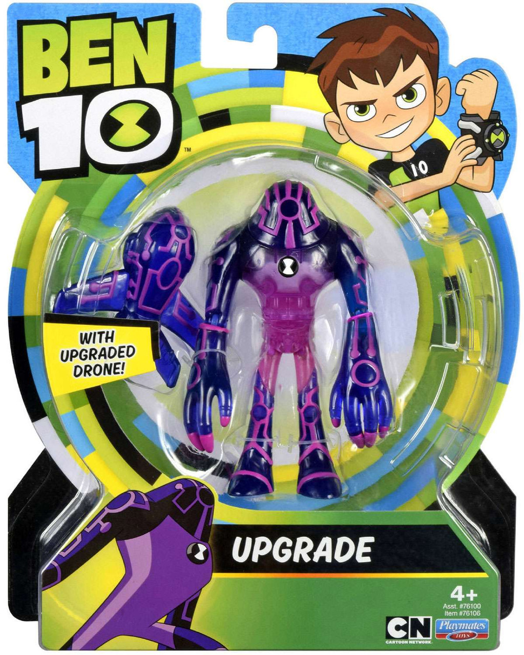 Ben 10 Basic Upgrade 5 Action Figure Upgraded Drone Playmates Toywiz
