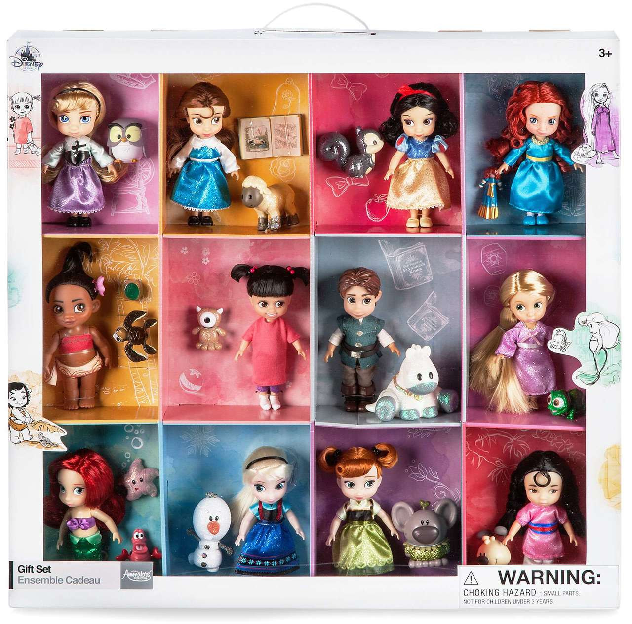 disney mini doll set