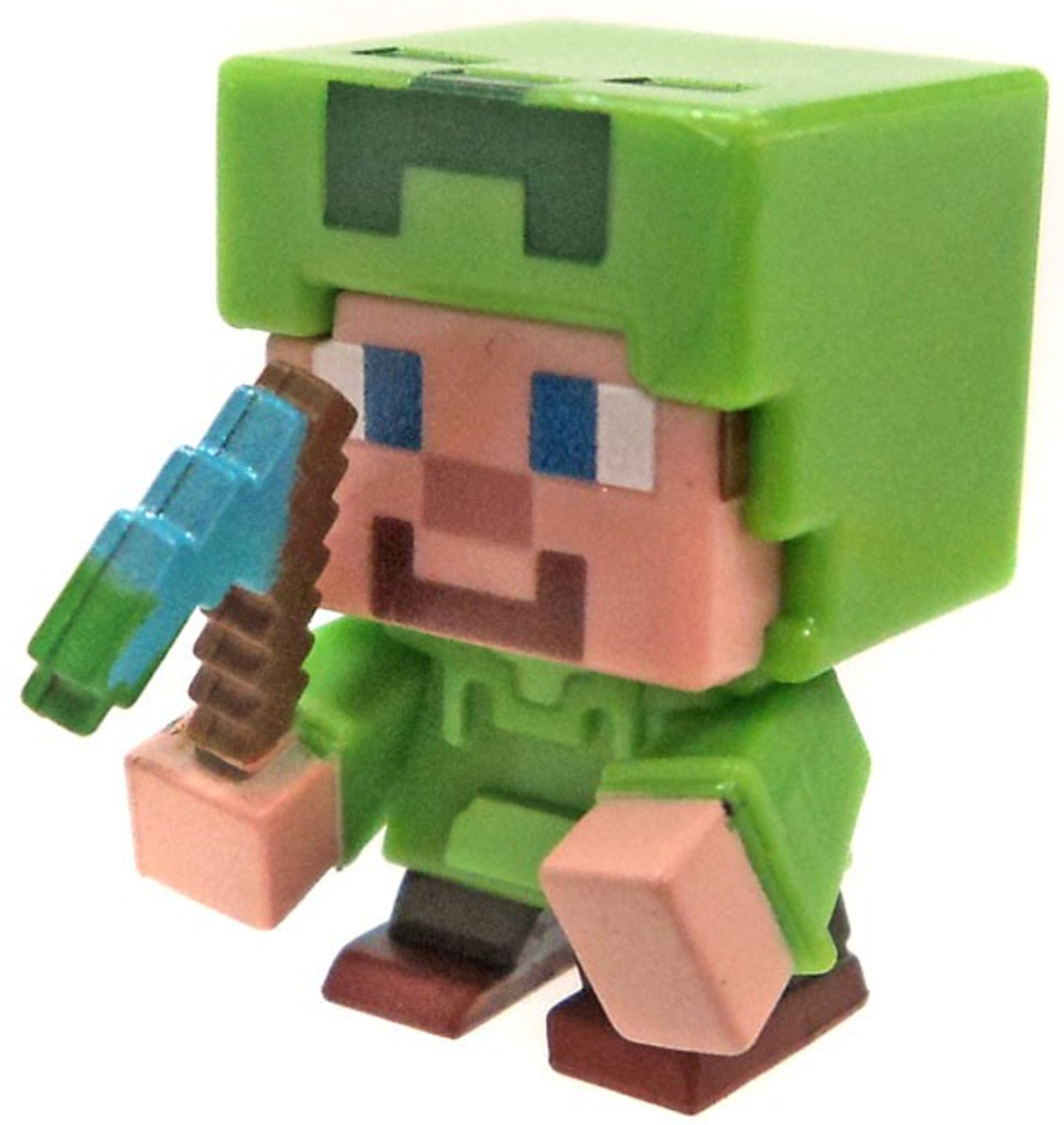 Minecraft Spooky Halloween Series 9 Steve In Creeper Hoodie Minifigure Loose Mattel Toys Toywiz - creepy creepah v2 roblox