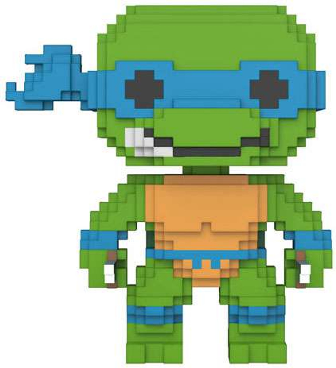 Funko Teenage Mutant Ninja Turtles Pop 8 Bit Leonardo Vinyl Figure Toywiz - dark dragon 8 bit wings roblox