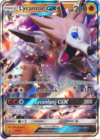 Lycanroc Vmax Pokemon Card