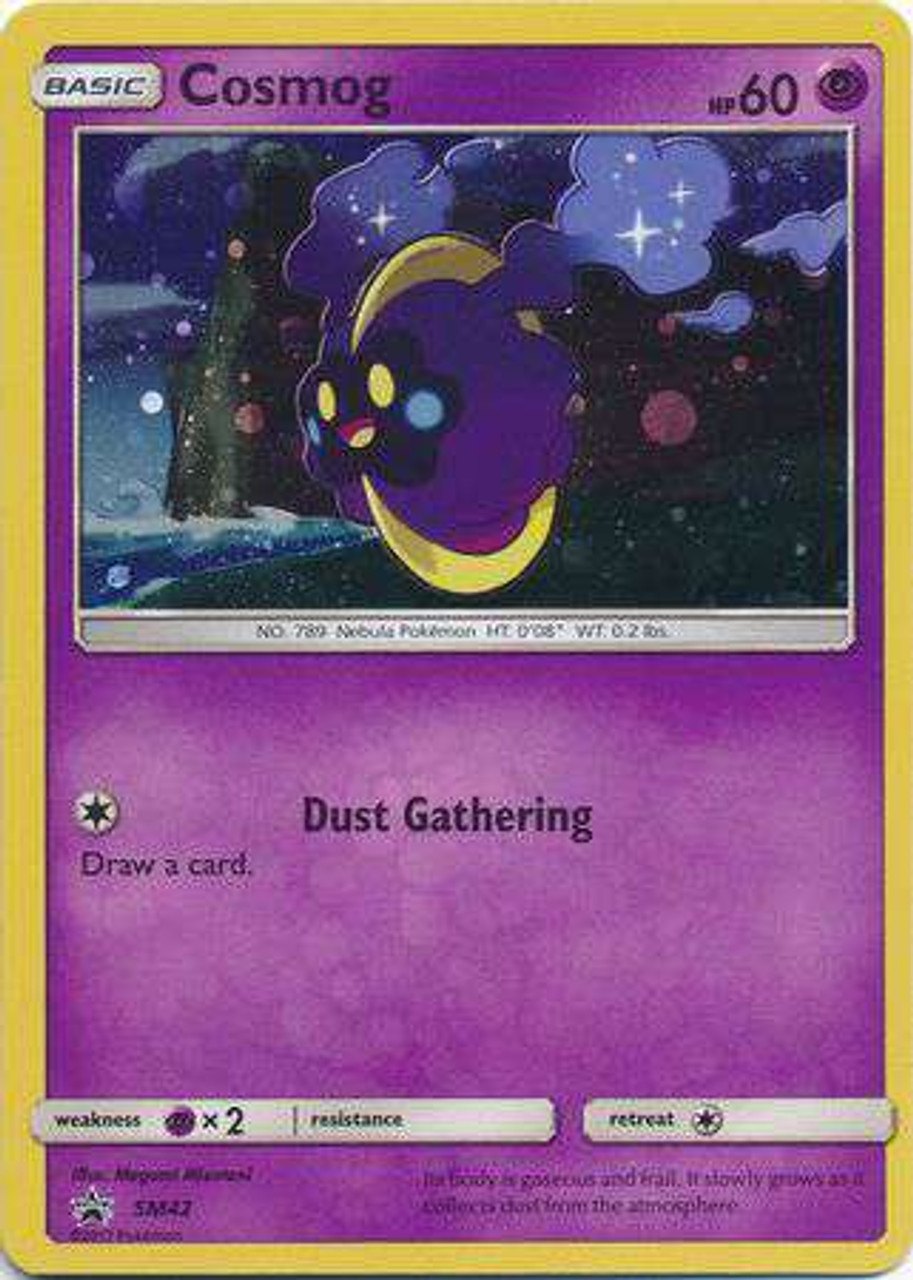 Pokemon Sun Moon Promo Single Card Holo Rare Cosmog SM42 ToyWiz