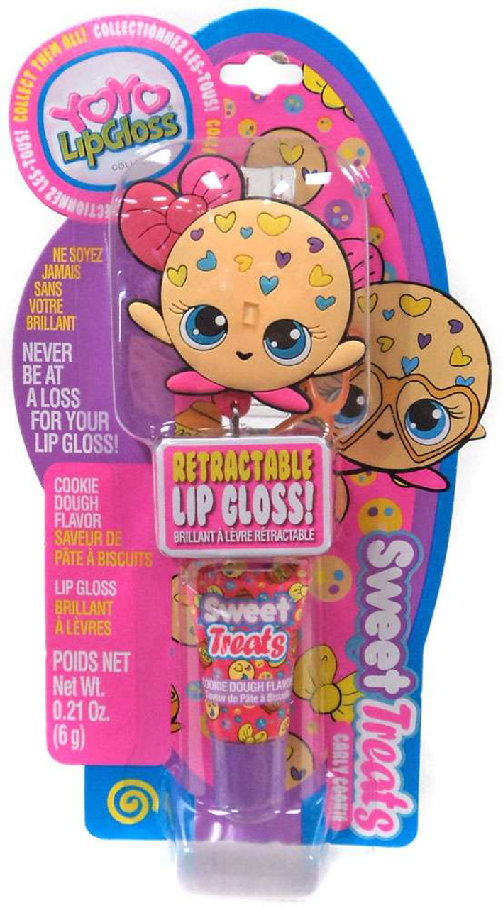 YOYO Lip Gloss Sweet Treats Carly Cookie Lip Gloss Cookie Dough License