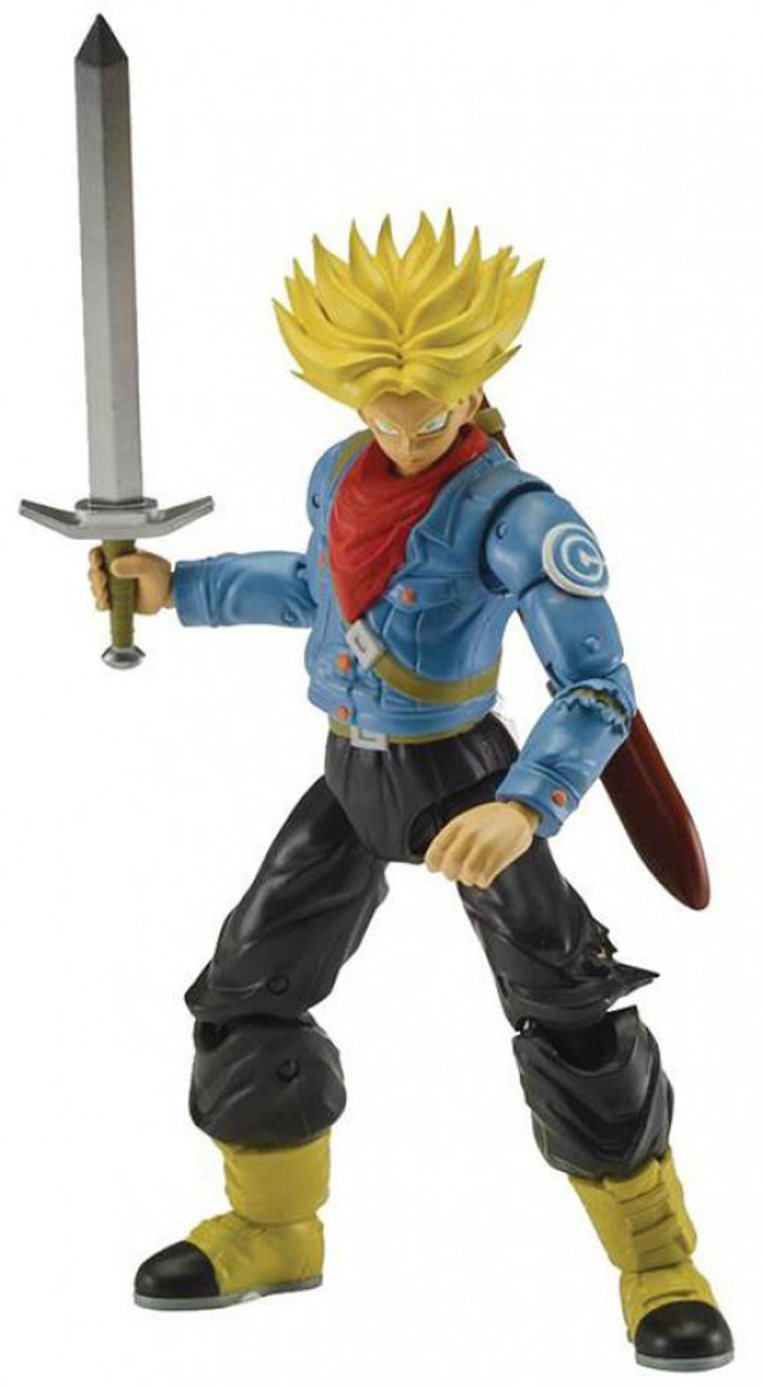 Dragon Ball Super Dragon Stars Series 3 Super Saiyan Future Trunks 6 5 Action Figure Fusion Zamasu Build A Figure Bandai America Toywiz - whiz dbz outfit roblox