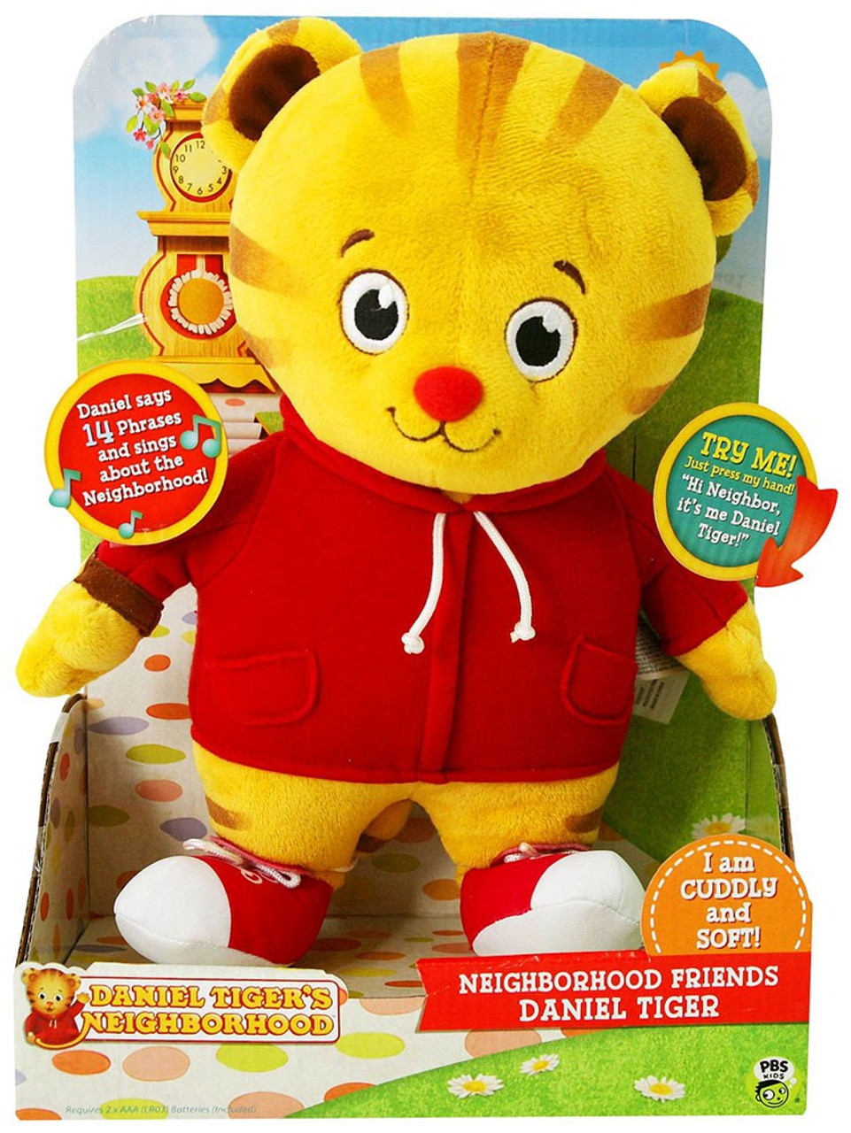 daniel tiger talking plush