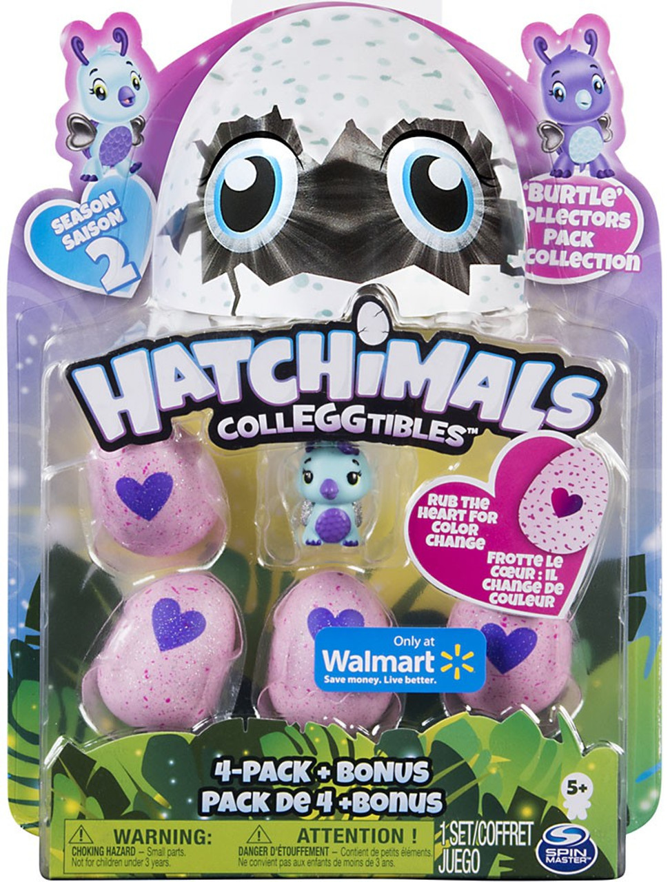 hatchimals colleggtibles series 3 4 pack & bonus