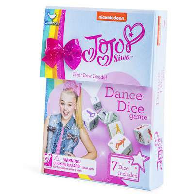 Nickelodeon JoJo Siwa Dance Dice Game Cardinal - ToyWiz
