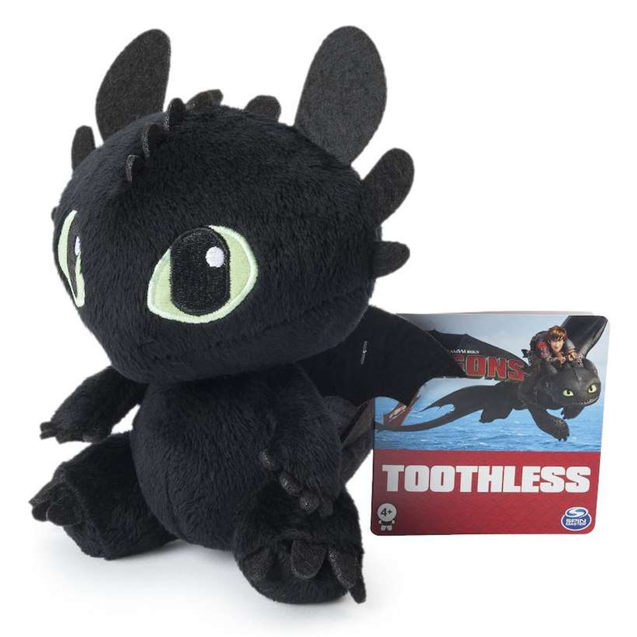 How to Train Your Dragon Dragons Toothless 8 Plush Spin Master - ToyWiz