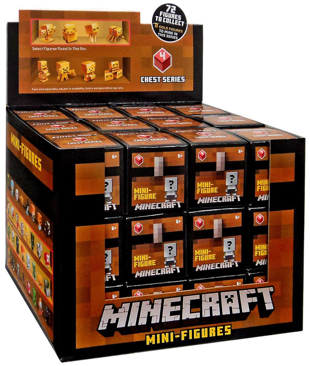 Purple Mystery Pack Minecraft Chest Series 3 - roblox series 3 mystery box blue cube 24 packs products