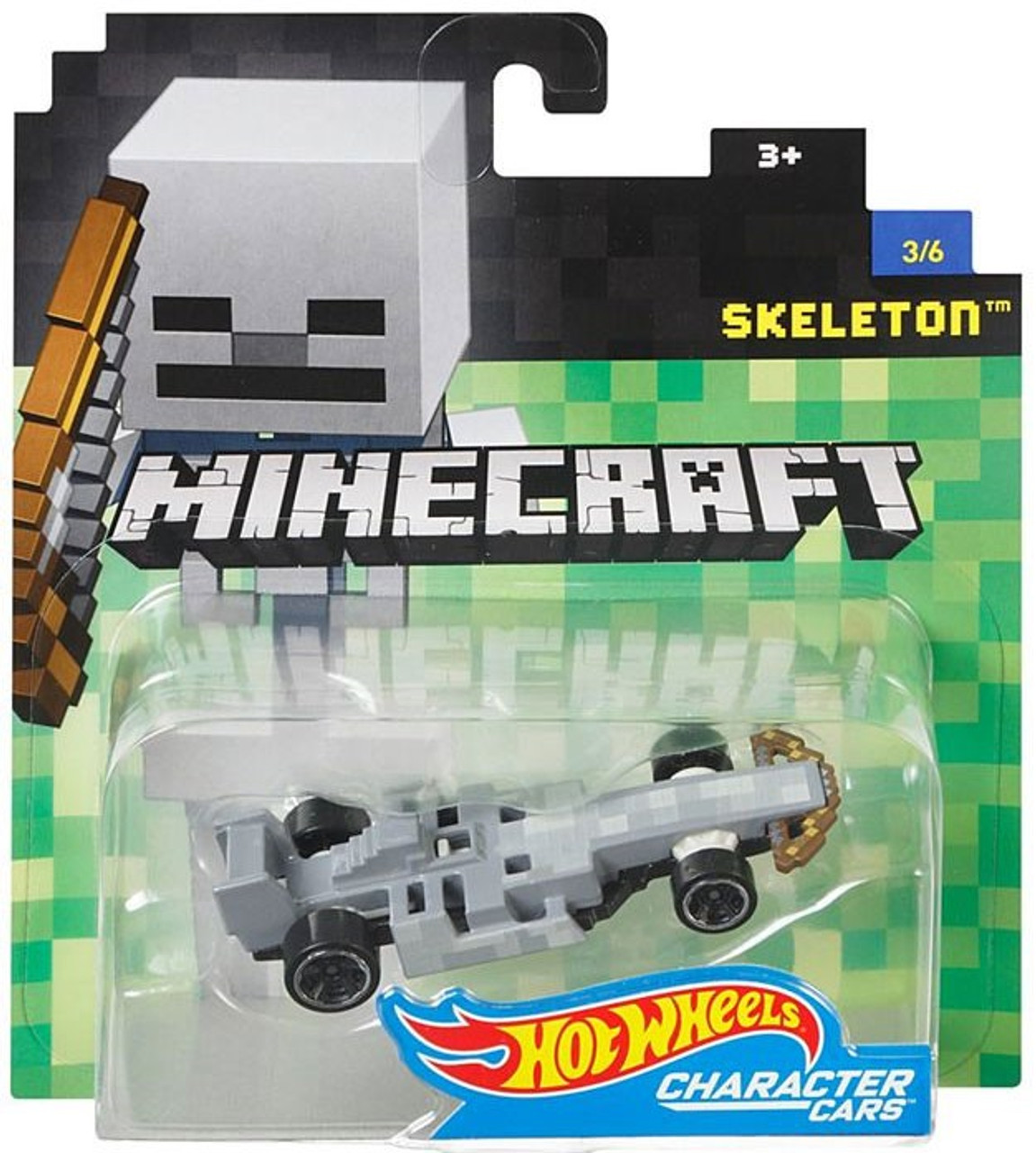 minecraft hot wheels character cars