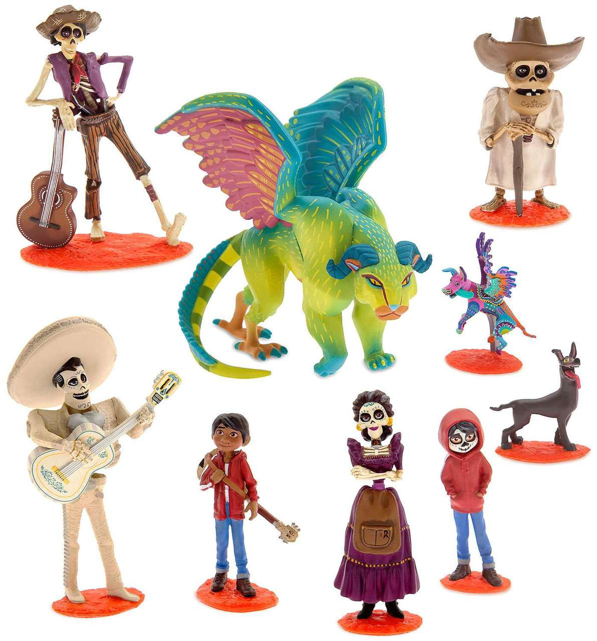 Disney Pixar Coco Coco Exclusive 9Piece PVC Figure Play Set RANDOM