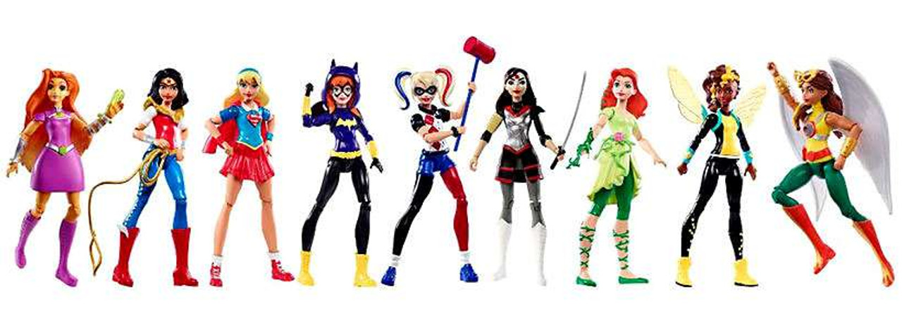 dc superhero girl minifigures