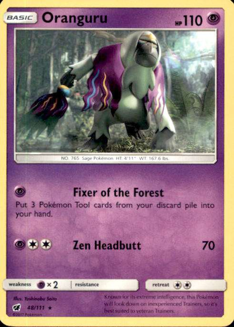 Pokemon Sun Moon Crimson Invasion Single Card Rare Oranguru 48