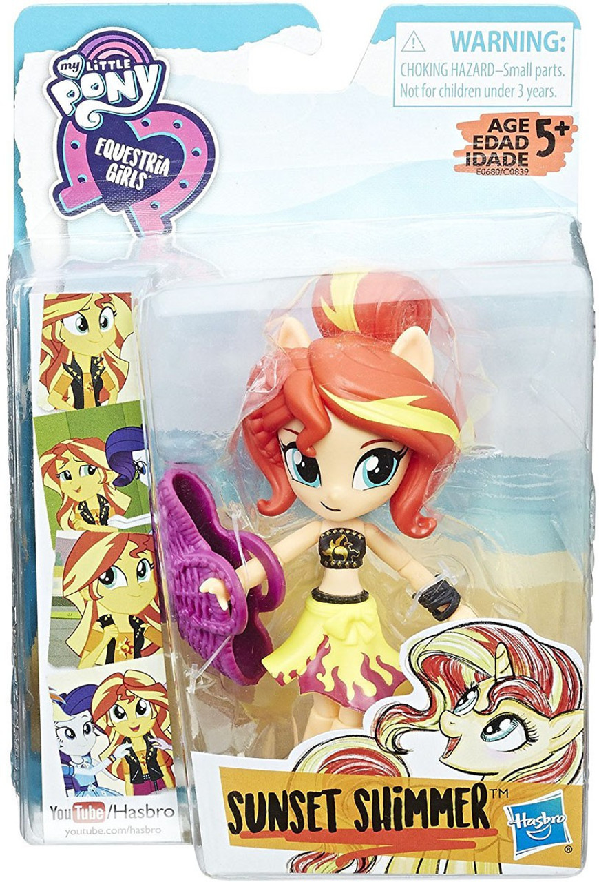 sunset shimmer mini doll