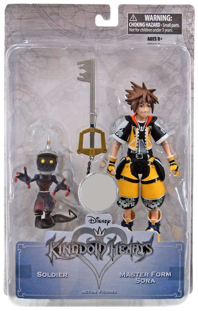 Disney Kingdom Hearts Master Form Sora Soldier Exclusive Action Figure 2 Pack Diamond Select Toys Toywiz - kingdom hearts rp roblox
