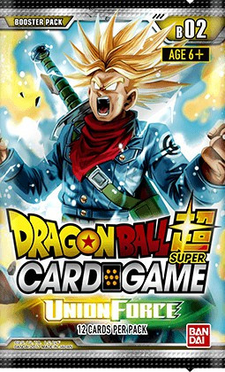 Dragon Ball Super Trading Card Game Series 2 Union Force Booster Pack DBSB02 12 Cards Bandai