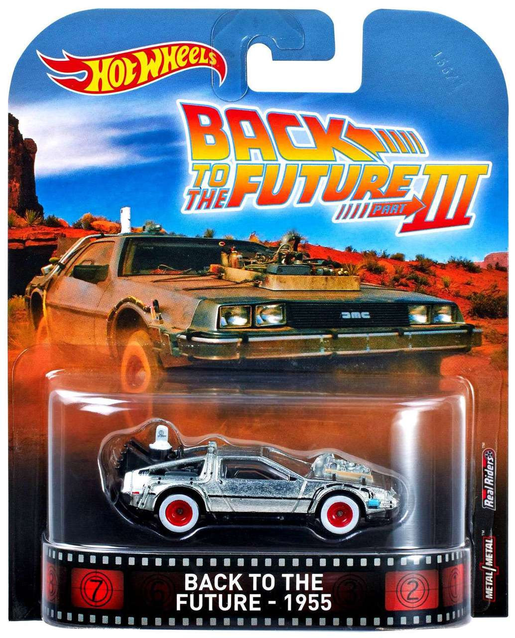 Hot Wheels Back To The Future Part Iii Hw Retro Entertainment Delorean Time Machine 1955 164 Diecast Car Mattel Toys Toywiz - bttf back to the future roblox