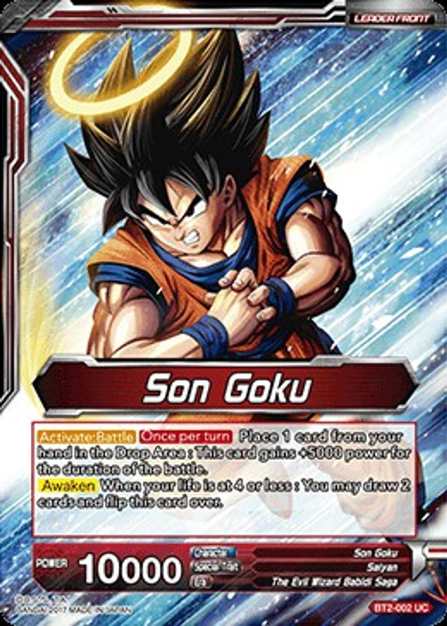 Dragon Ball Super Collectible Card Game Union Force Single Card Uncommon Son Goku Soul Unleashed ...