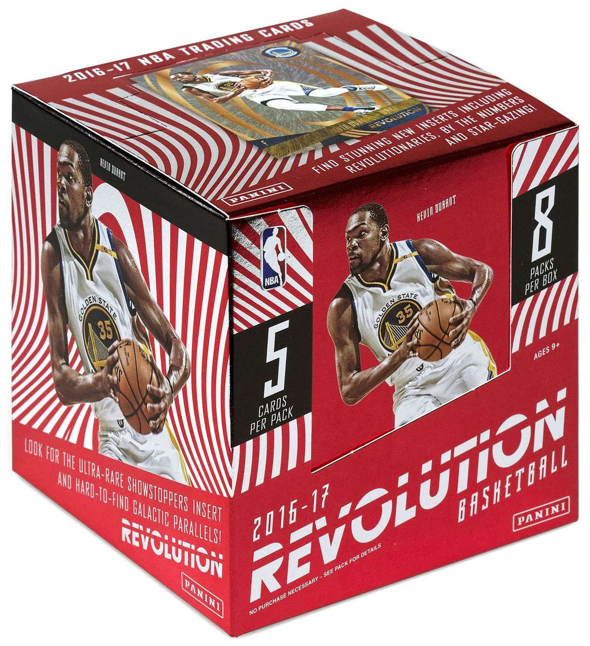 NBA Panini 201617 Revolution Basketball Trading Card HOBBY Box 8 Packs