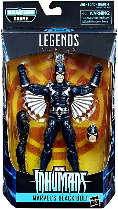 black bolt marvel legends