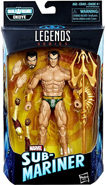 Marvel Black Panther Marvel Legends Okoye Series Namor The Sub Mariner 6 Action Figure Hasbro Toys Toywiz