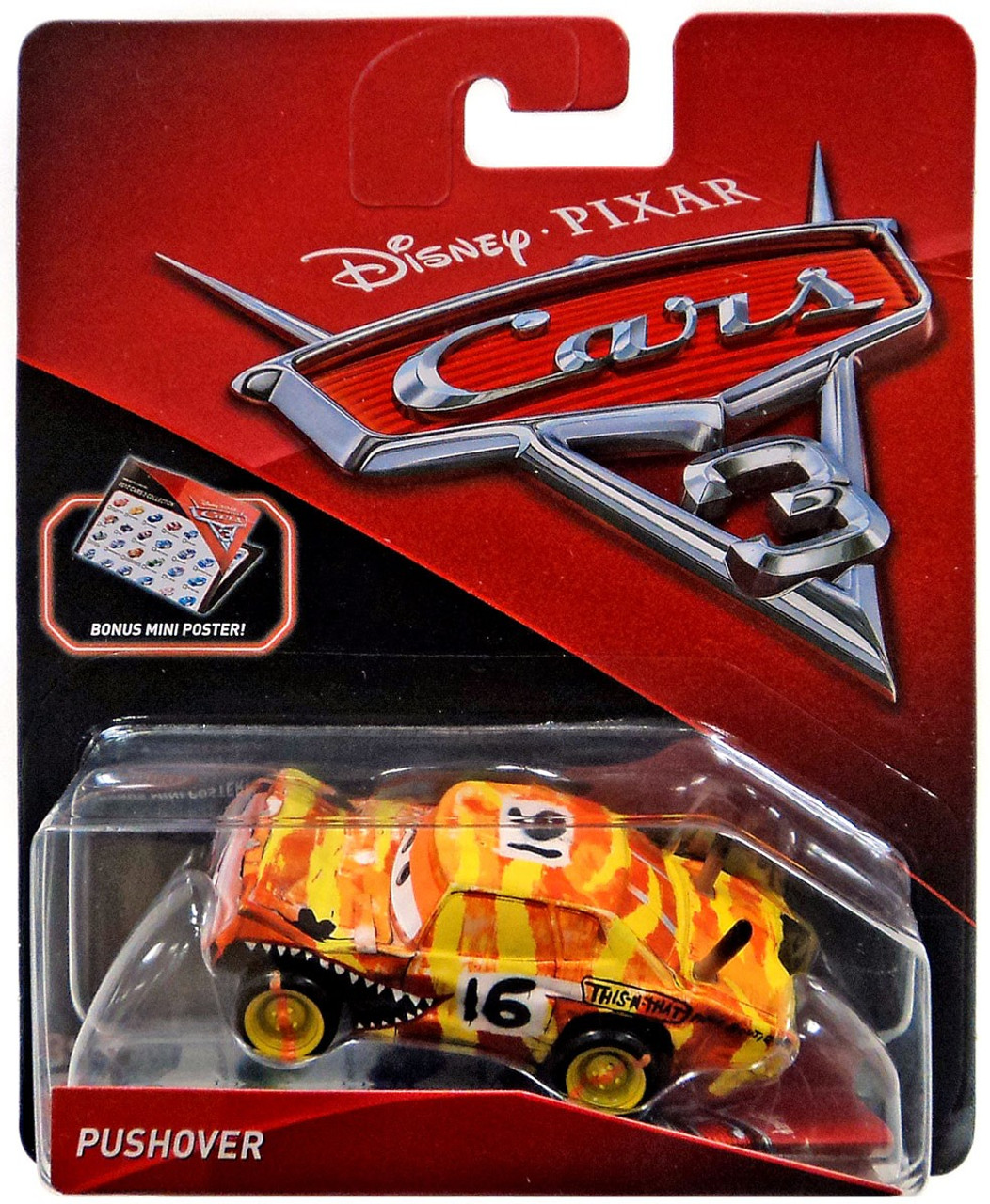 disney cars pushover