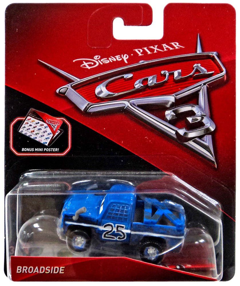 【希少】マテル　Mattel　カーズ　BROADSIDE　CARS3版 apisour7t__59211.1550284337.