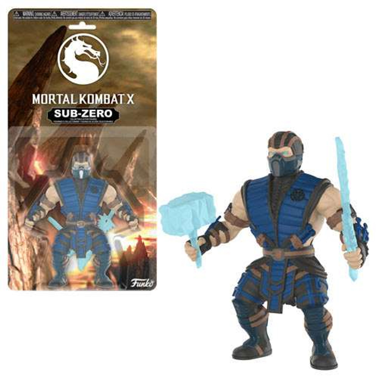 sub zero mortal kombat action figure