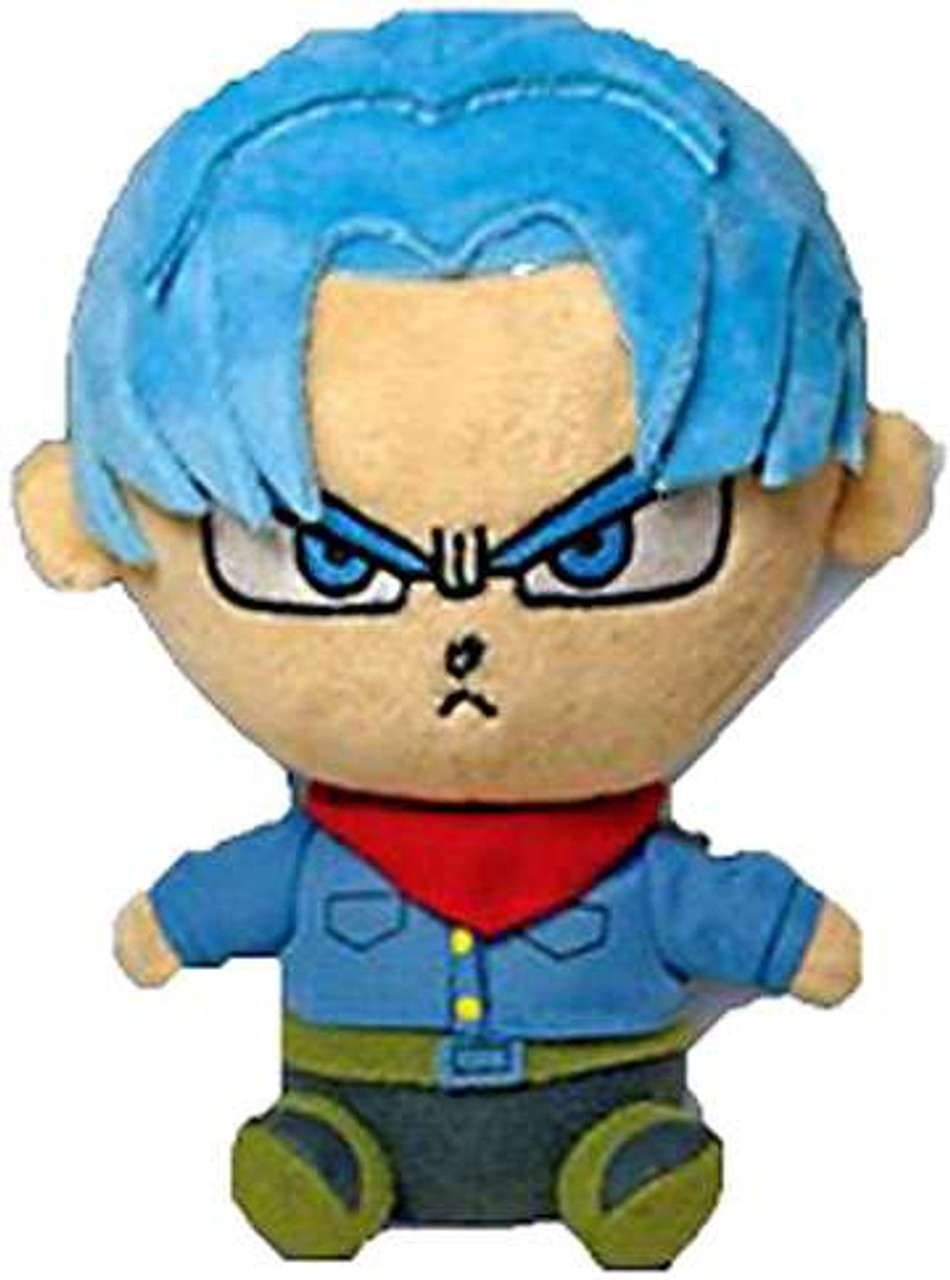 Dragon Ball Super Series 1 Super Saiyan Blue Future Trunks 6 Plush Ucc Distributing Inc Toywiz - super saiyan blue hair roblox