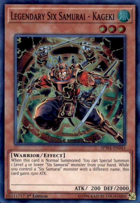 yugioh spirit warriors card list Single Secret Rare Secret Six Samurai - Rihan SPWA-EN006 You can Tribute Summon this card face YuGiOh Spirit Warriors Single Card