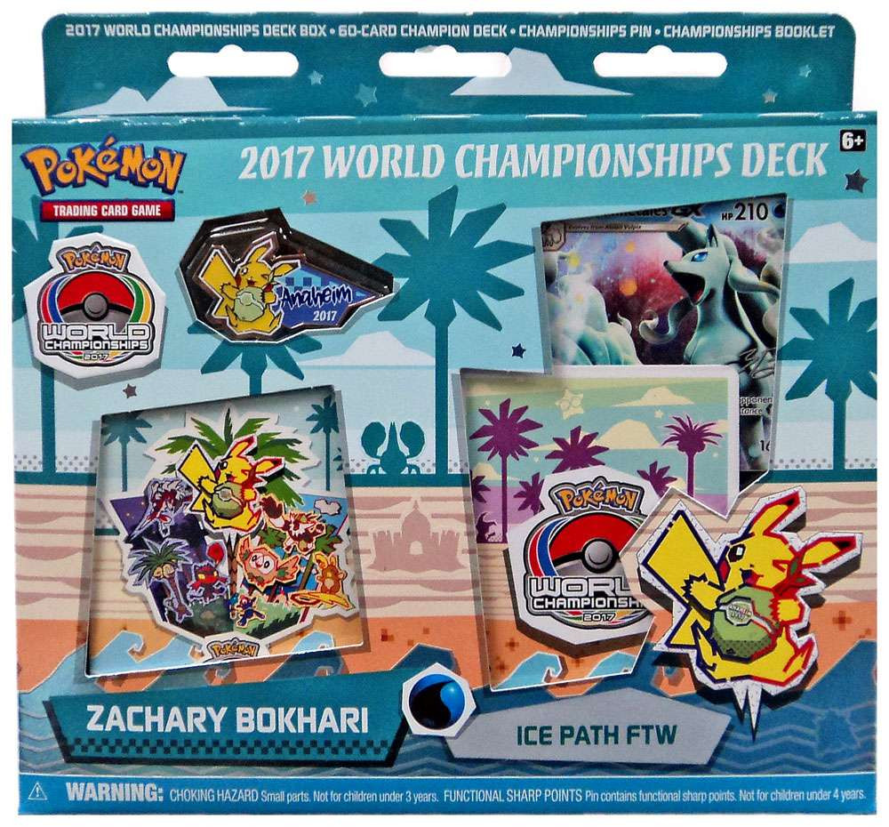 Pokemon 2017 World Championships Zachary Bokhari Deck Ice Path FTW