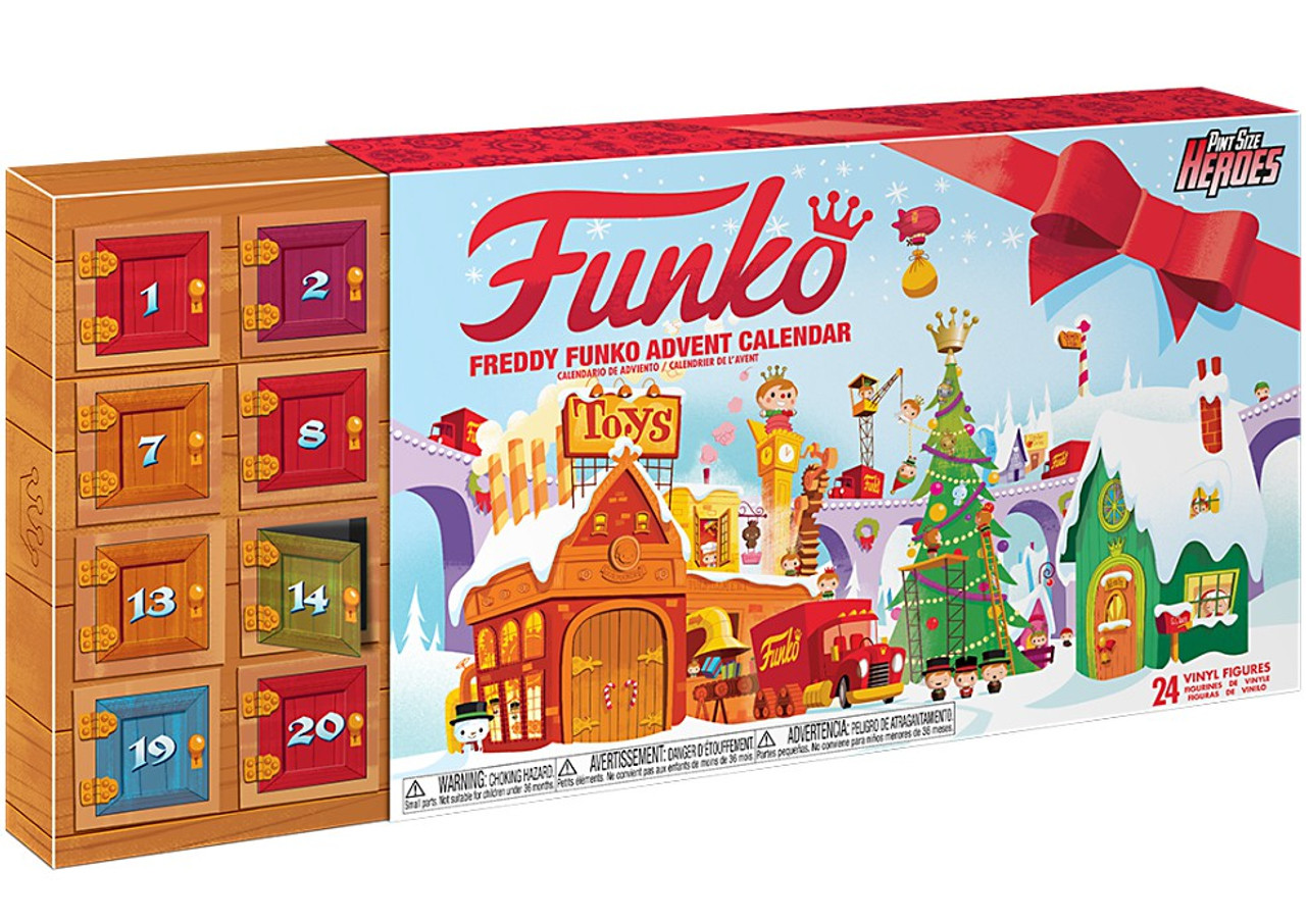 mini funko pop advent calendar