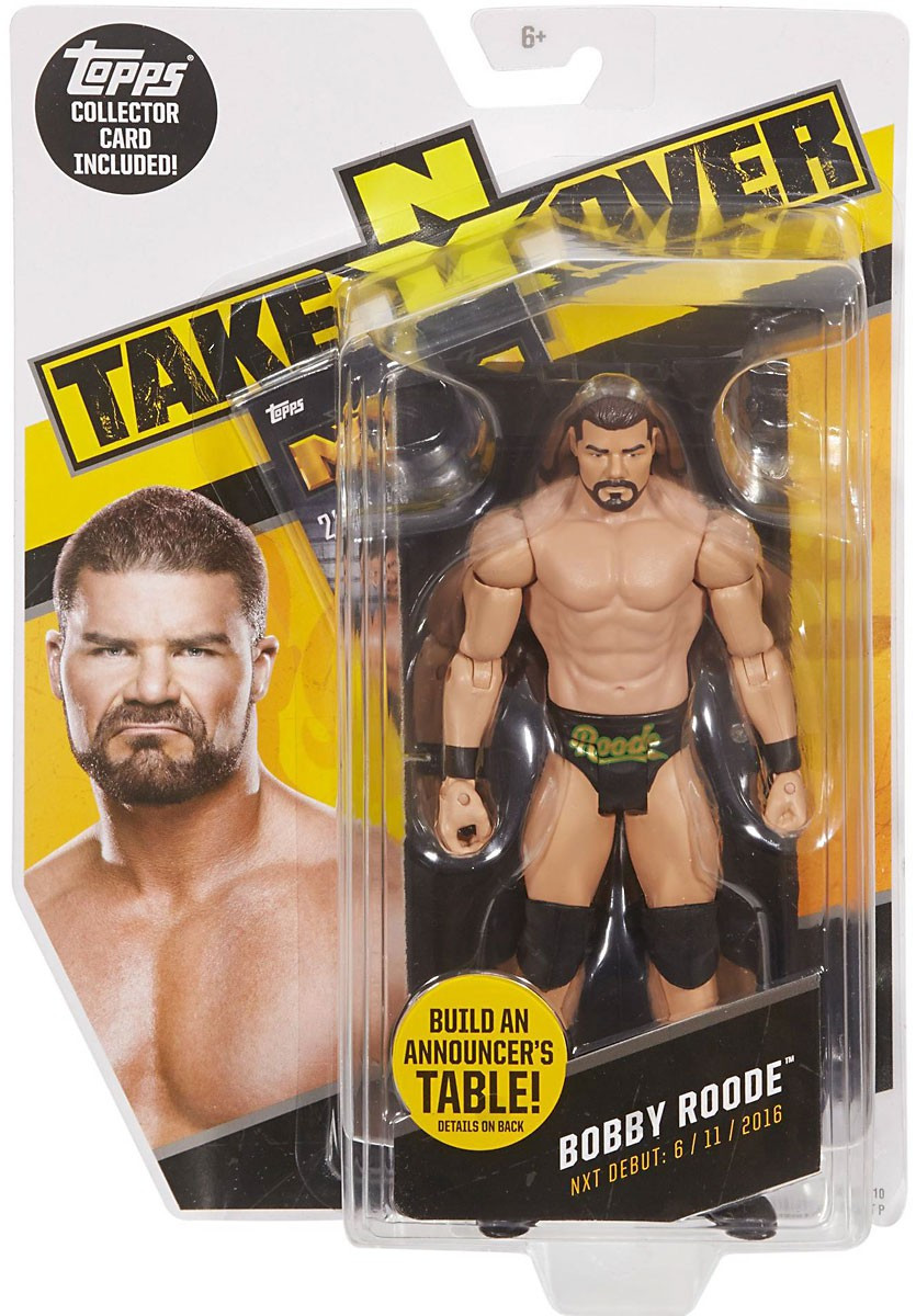 wwe entrance greats bobby roode action figure