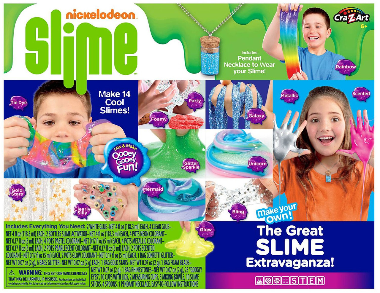 Nickelodeon Slime The Great Slime Extravaganza Exclusive Kit