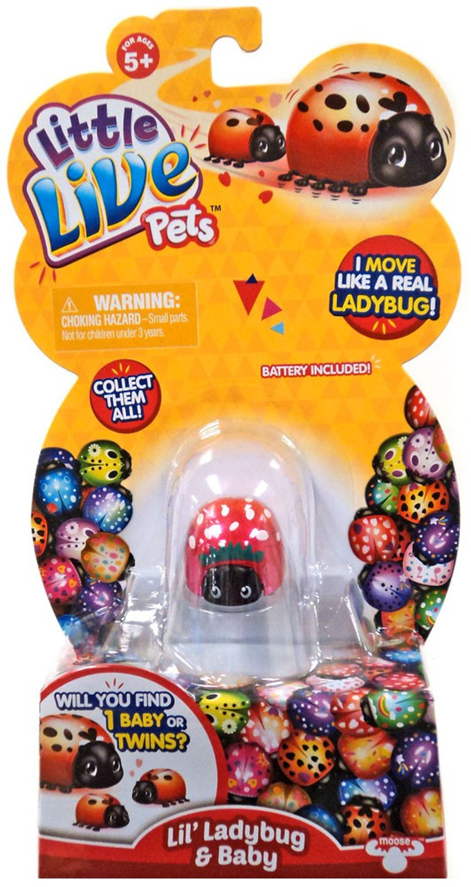 little live pets ladybug playset