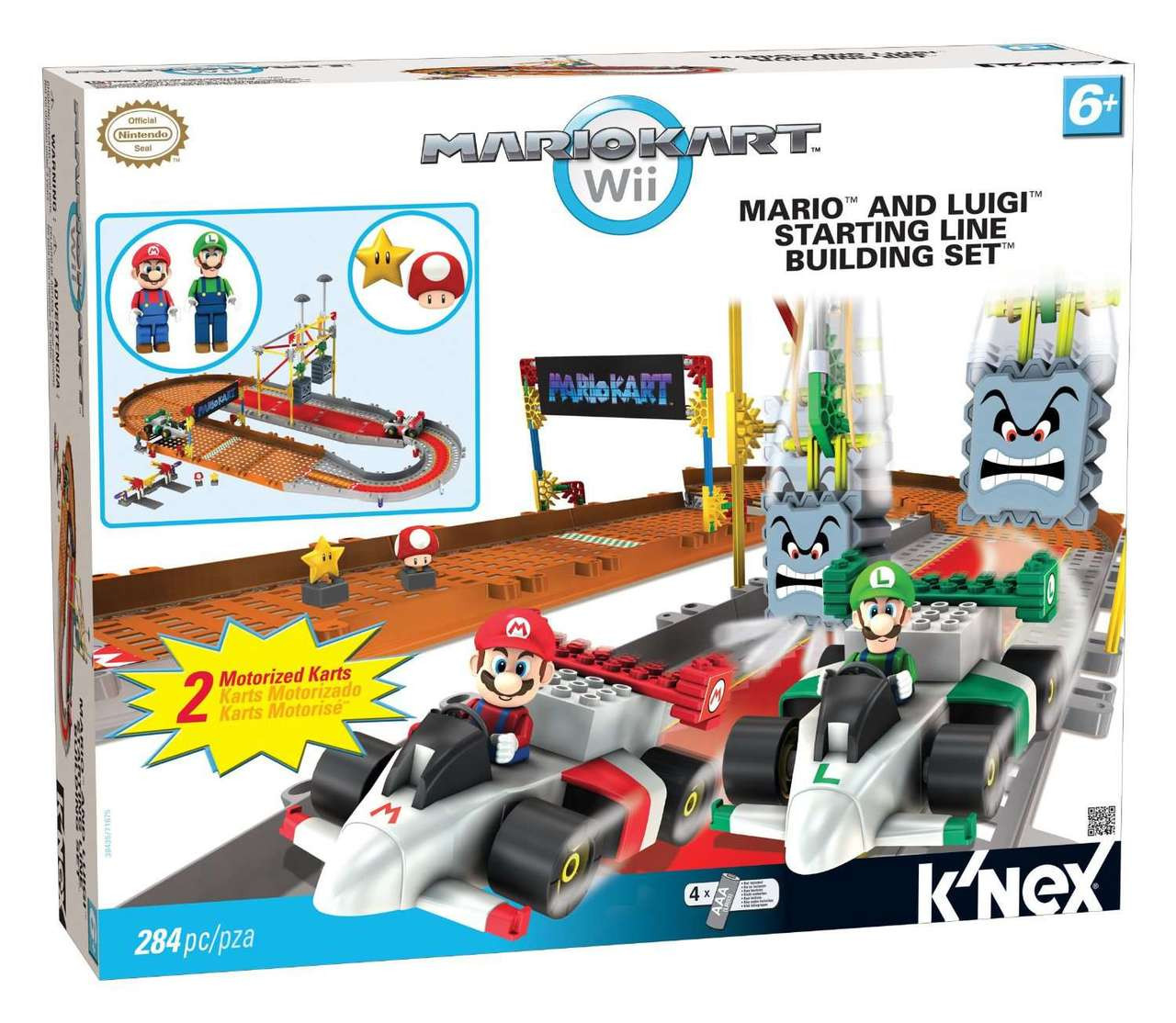 mario kart knex