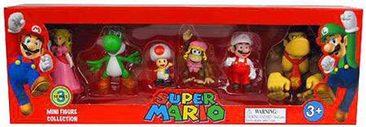 super mario action figures collection