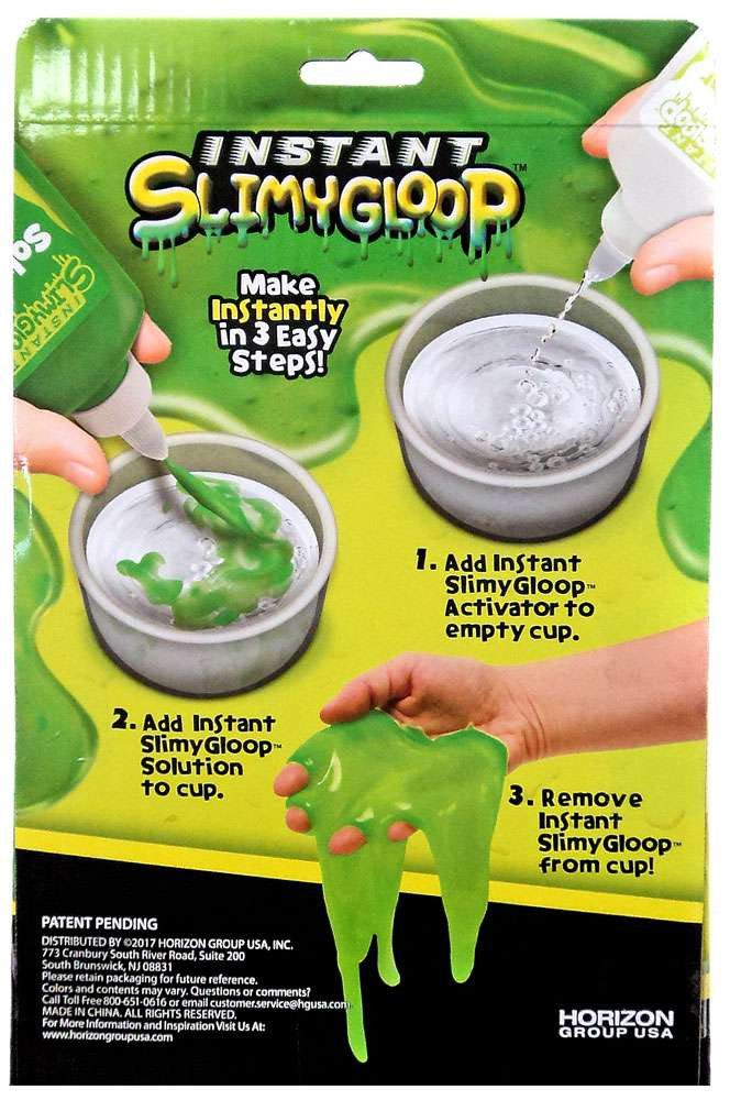 Slimygloop Instant Green Slime Kit Horizon Group - ToyWiz